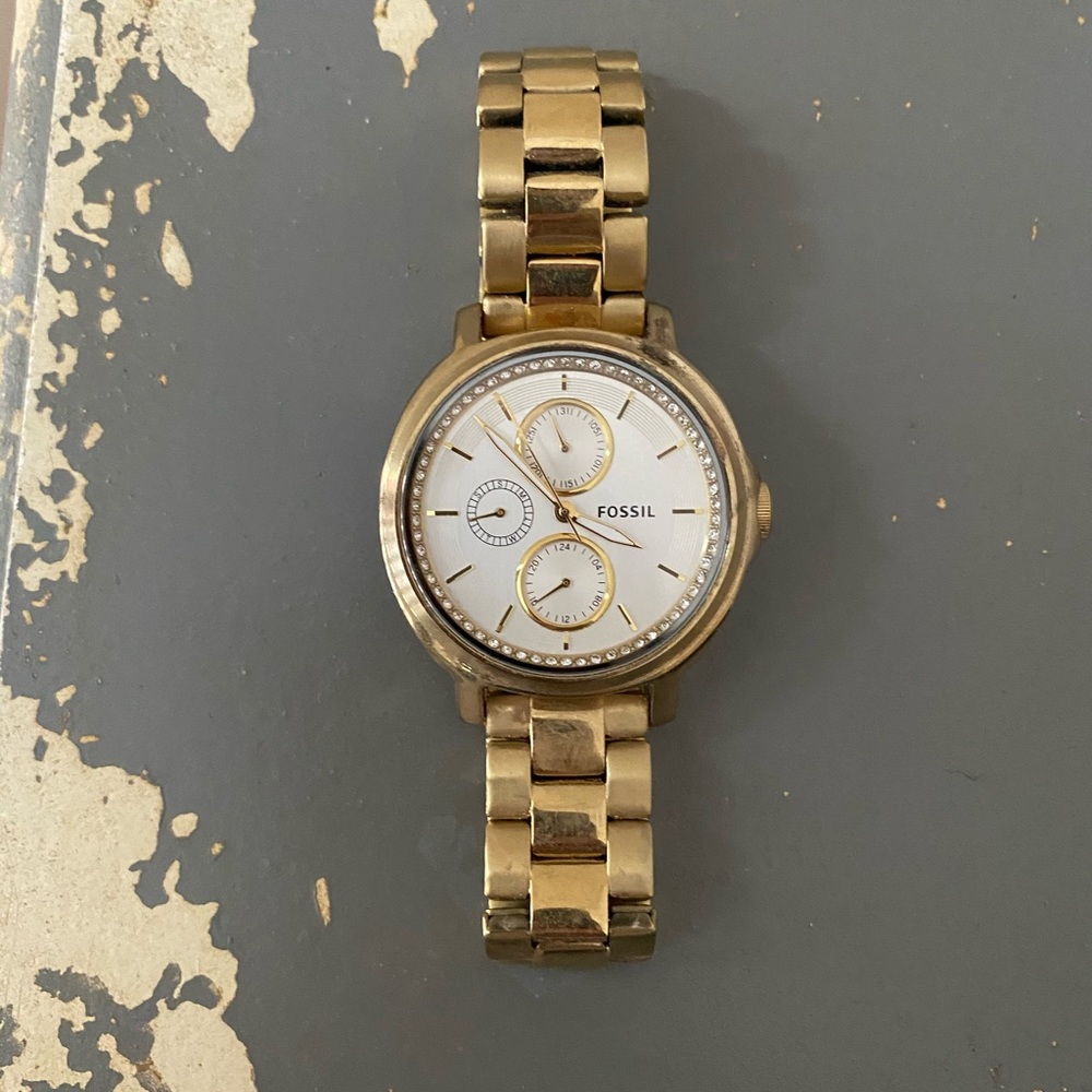 Fossil Gold Watch - image 1